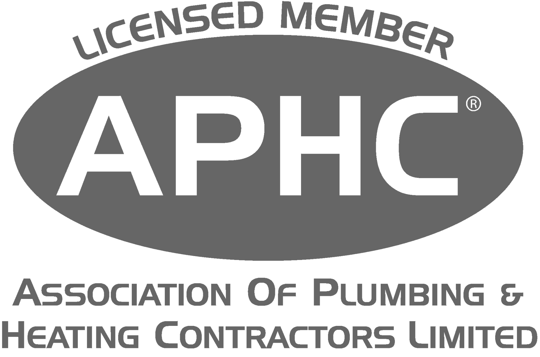 APHC Licensed Member logo for the Association of Plumbing and Heating Contractors Limited