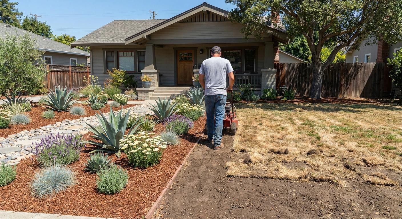 What California lawn replacement rebates actually pay for