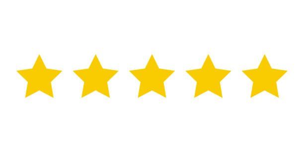 5 Stars Rating Logo