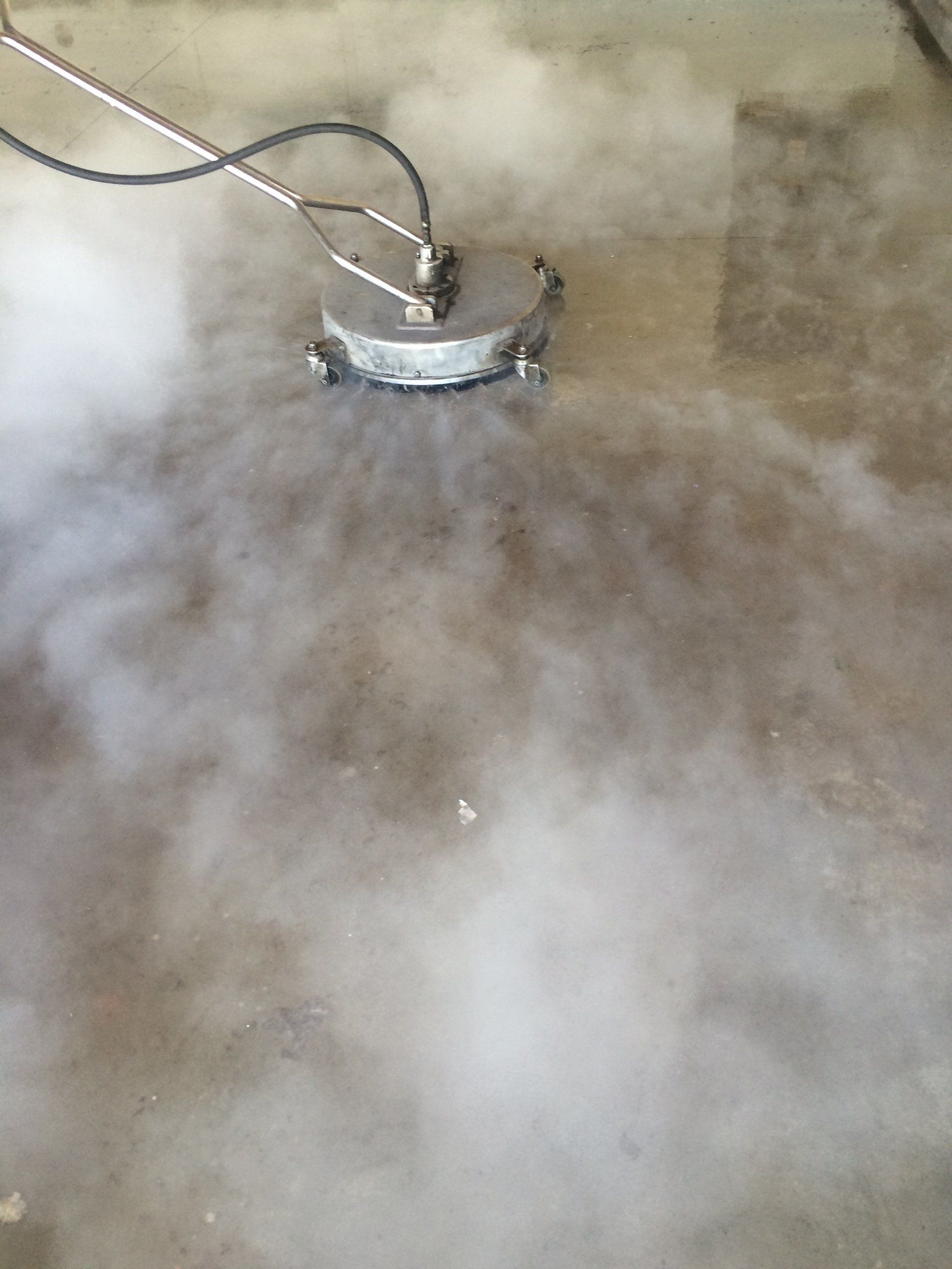 Steam cleaning