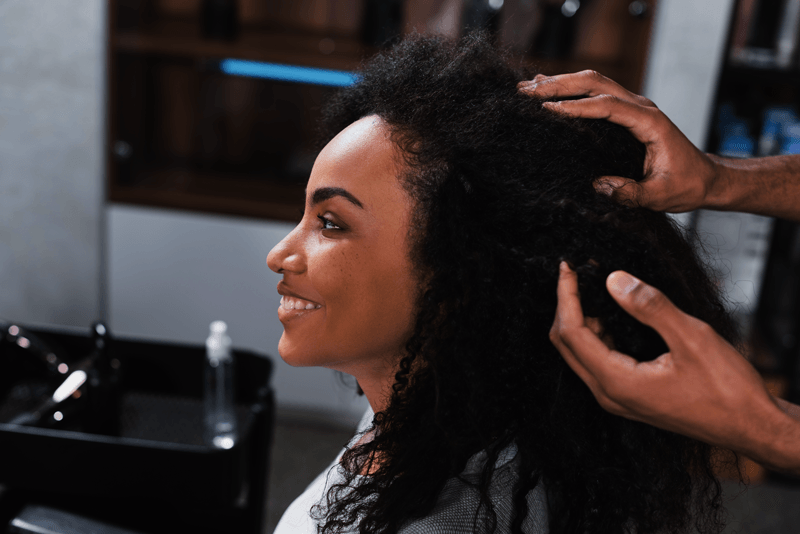 Smiling Client