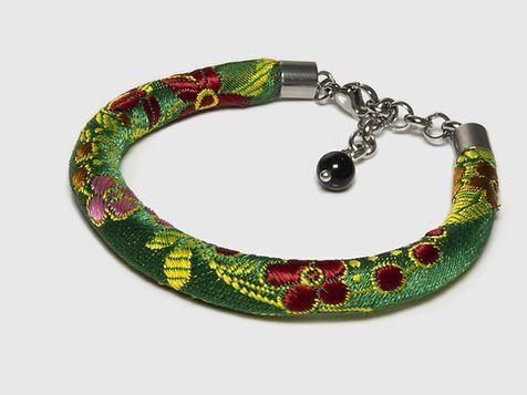 bracciale tessuto