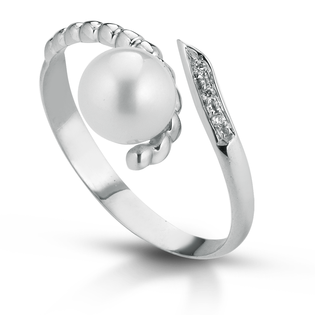 anello perla