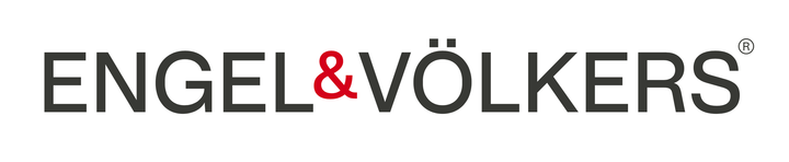 The logo for engel & volkers is black and red - Links to CanasTeam.com