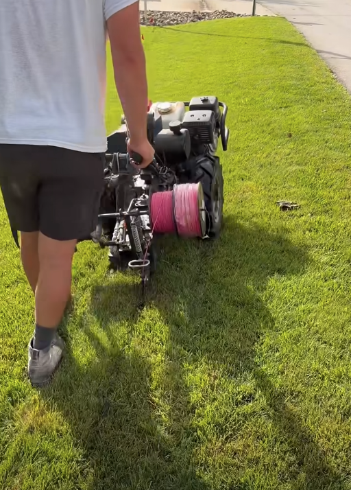 How We Bury Landscape Lighting and Invisible Fence Wire Without Tearing Up Your Yard