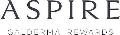 ASPIRE Galderma Rewards logo.