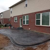 Decorative patio