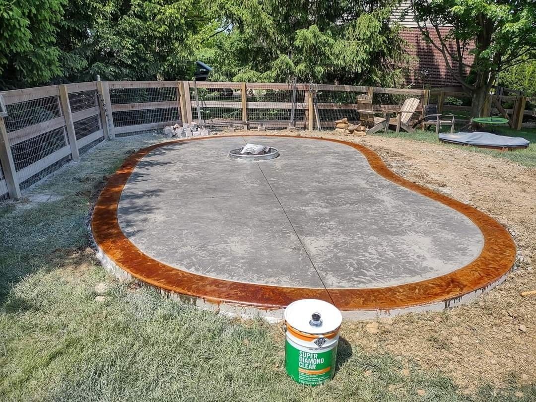 Decorative patio