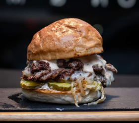Single Smash Burger.