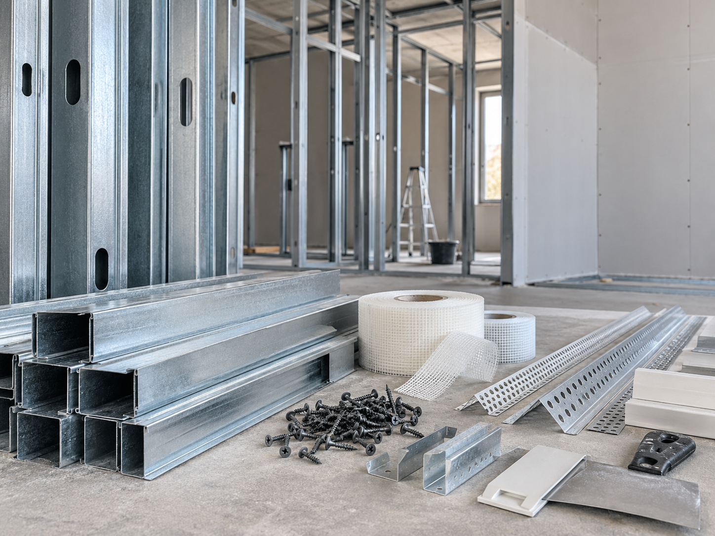 strutture metalliche e accessori per la posa