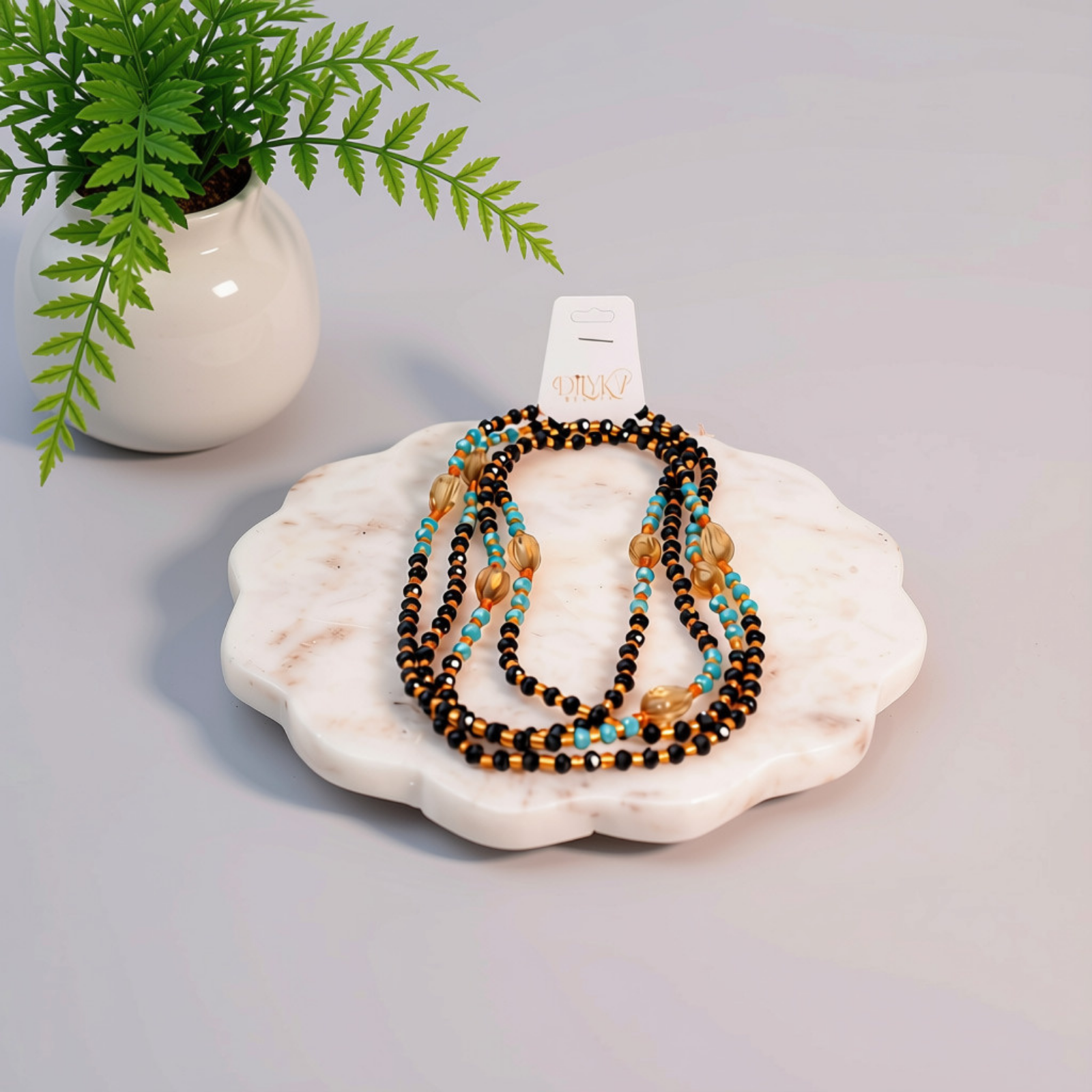 Amber Azura Waist Beads