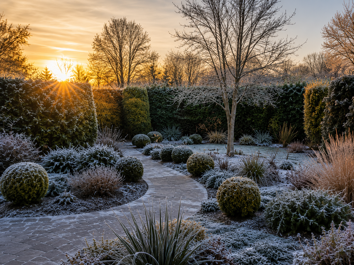 Giardino in inverno: come renderlo più resistente a freddo, pioggia e cambiamenti climatici