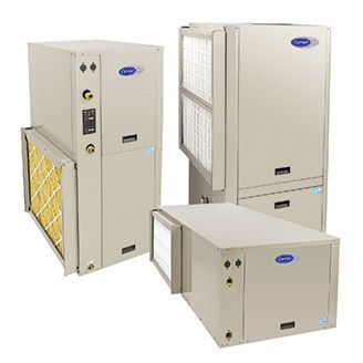 Carrier brand geothermal heat pumps
