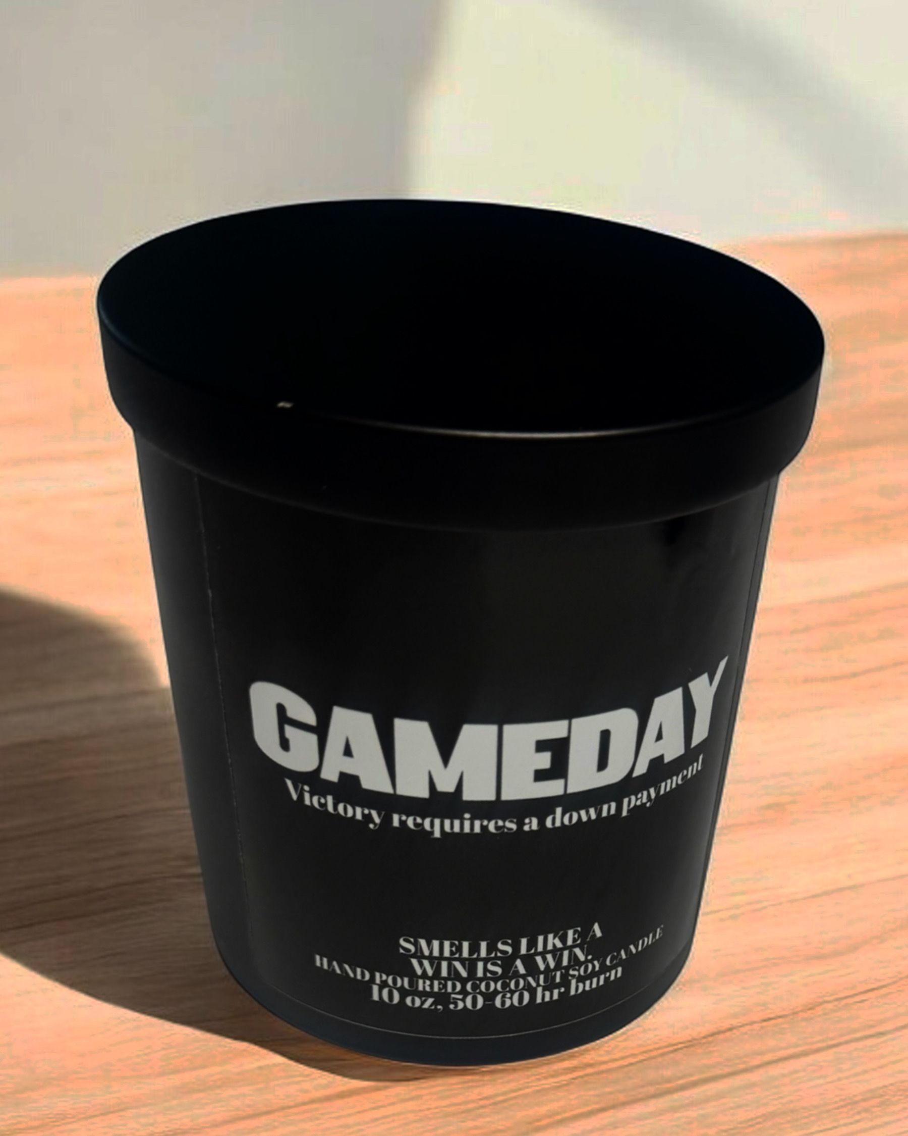 GAME DAY- SMELLS LIKE A WIN IS A WIN.