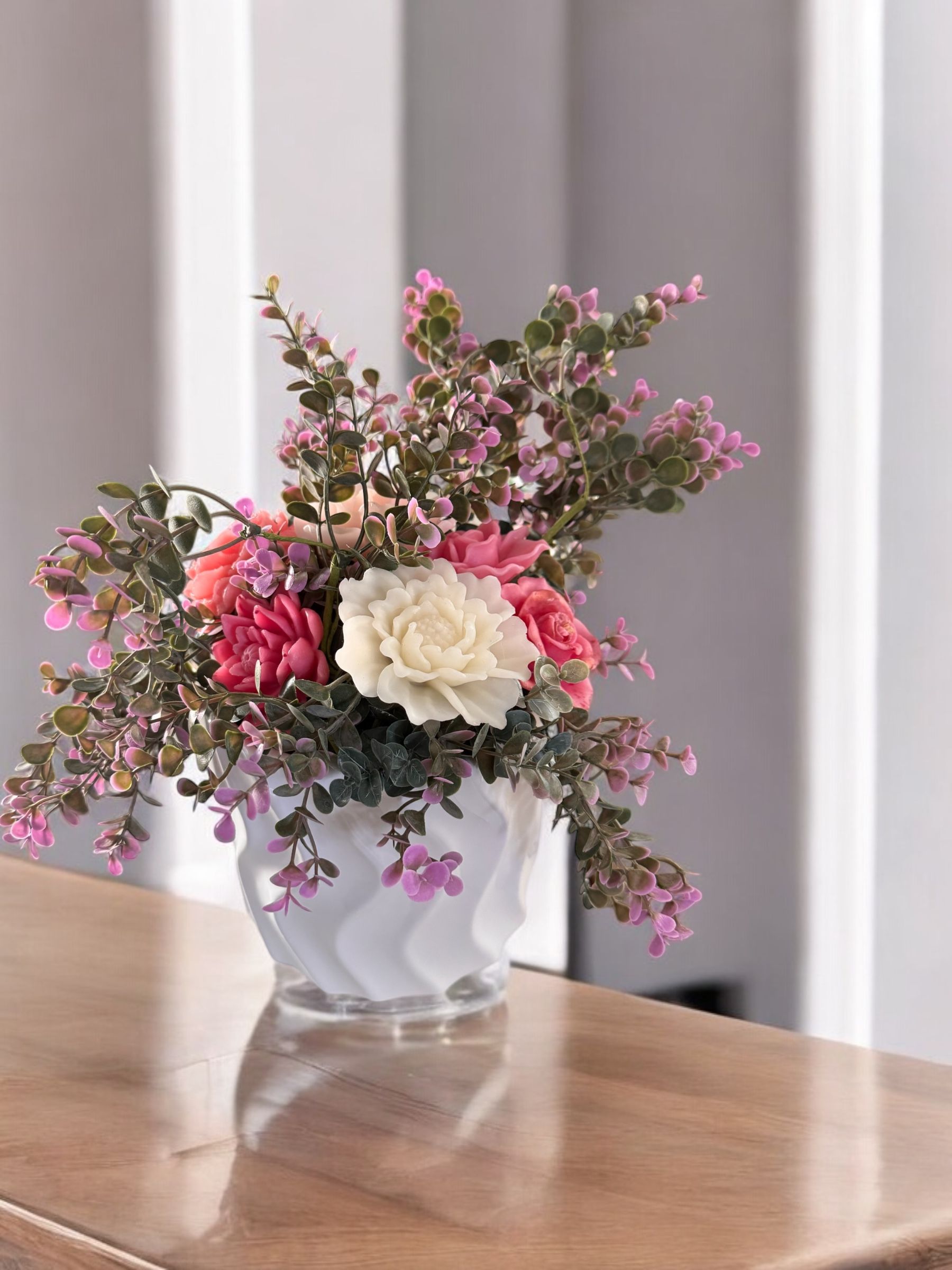 Bouquets, but Soap!