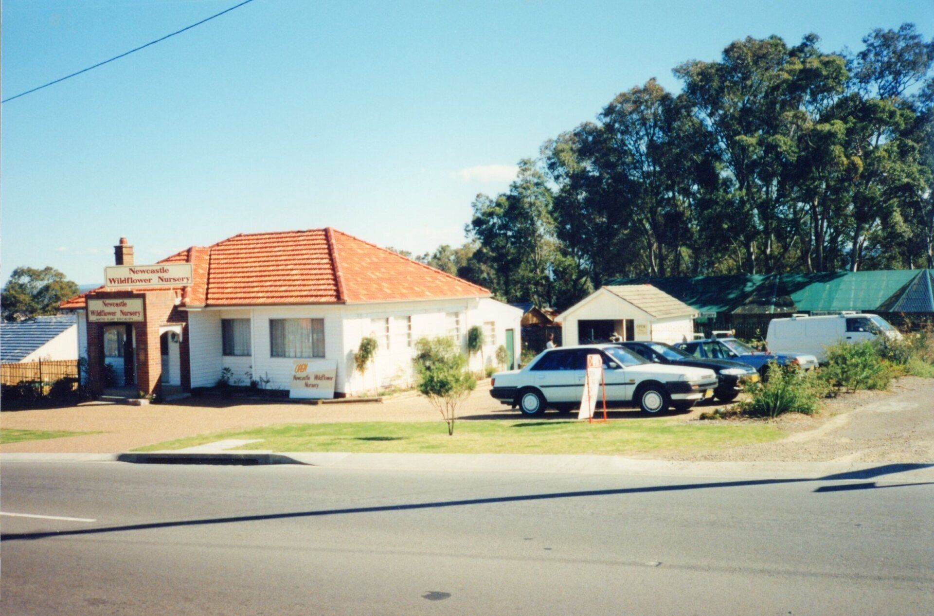 Newcastle Wildflower Nursery Front View And Parking — Newcastle Wildflower Nursery in About Us, NSW