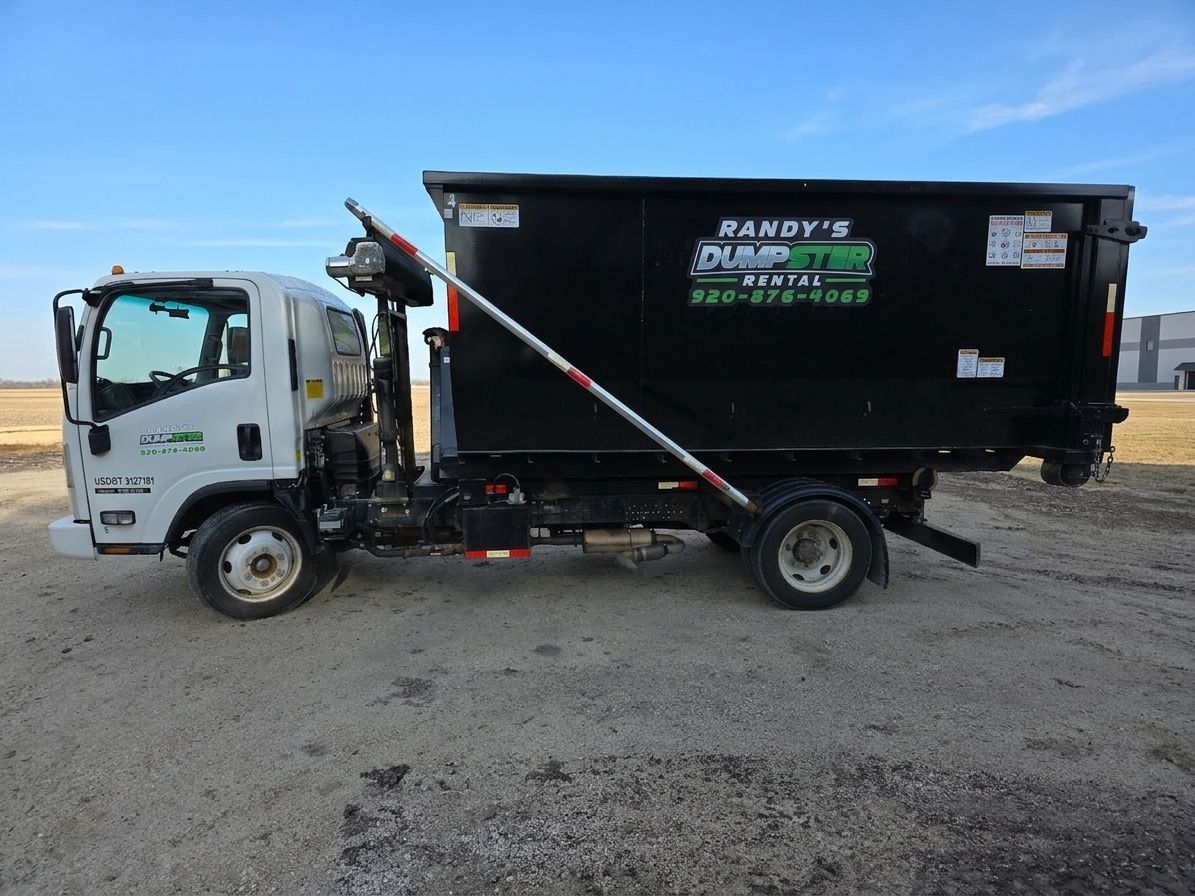 Randy's Dumpster Rentals truck 