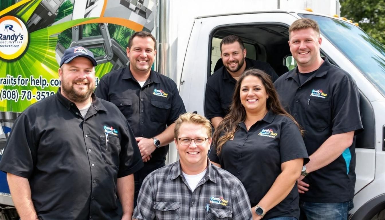 Pic of Randy's Clean Out and Dumpster Rental crew