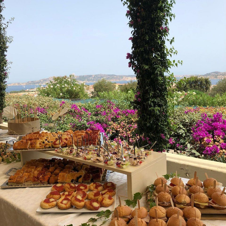 Buffet im Freien