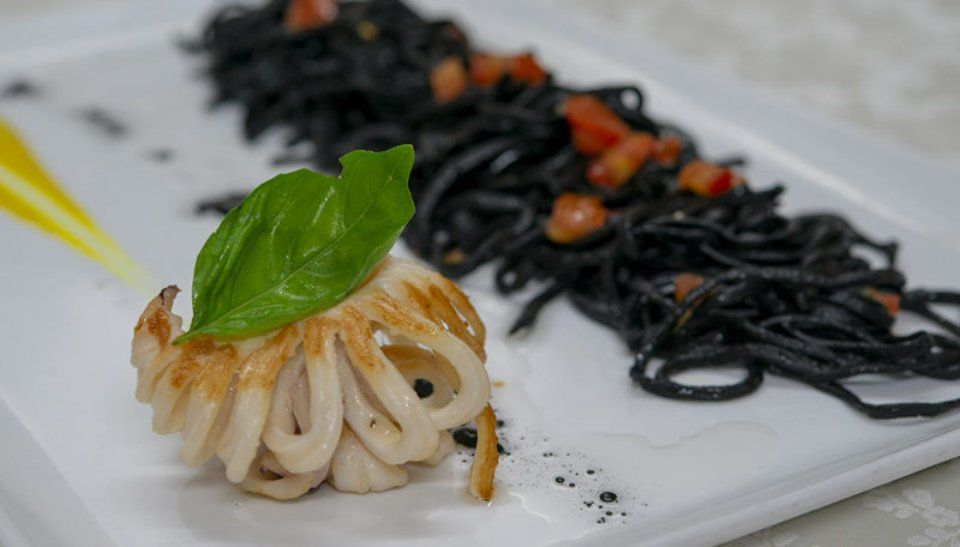 Spaghetti mit Meeresfrüchten