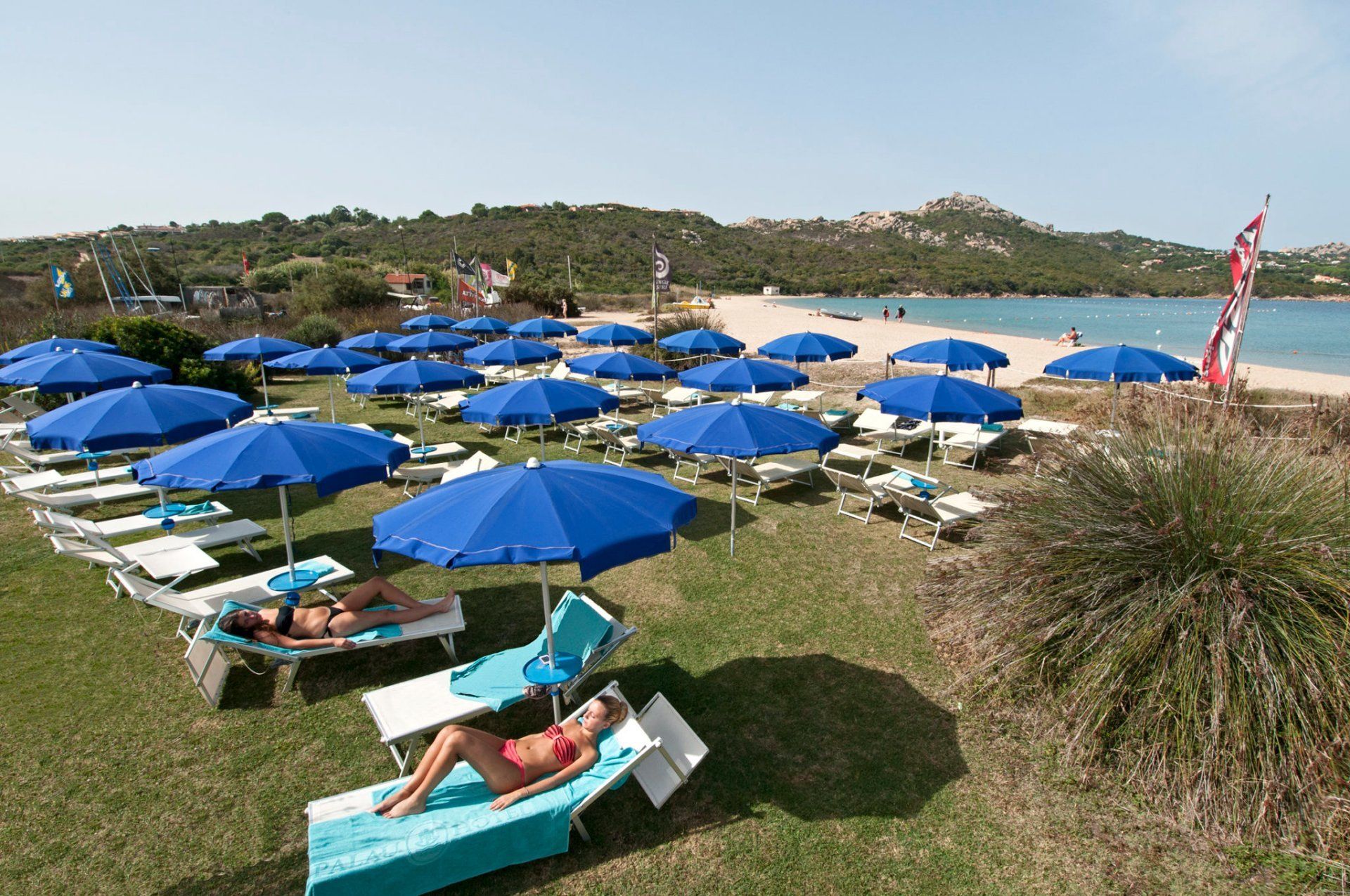 Spiaggia attrezzata
