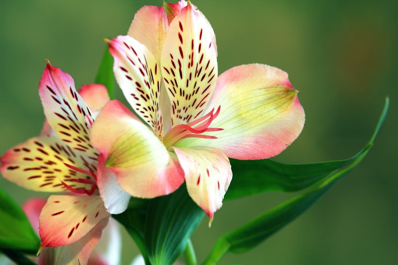 Alstroemeria Memorial Flower Arrangement Symbolizing Remembrance and Sympathy