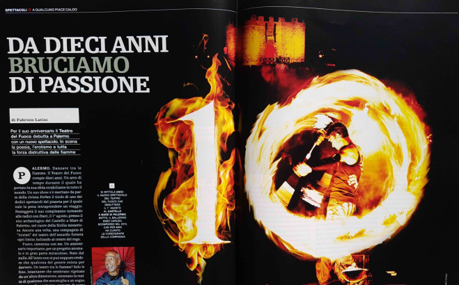 Articolo di giornale con titolo 
