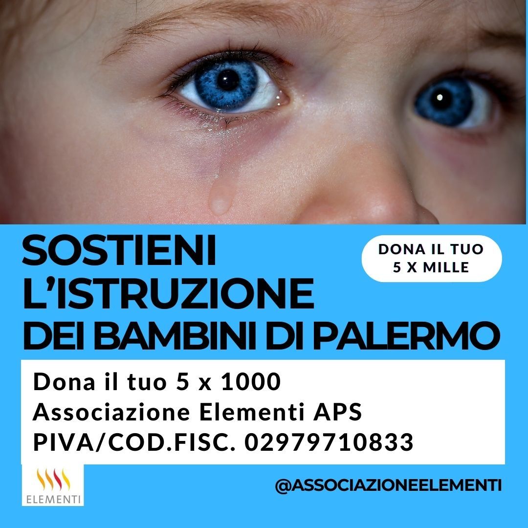 A poster with a baby 's face and the words 