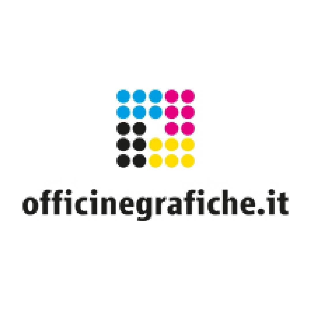 Un logo per un'azienda chiamata officinegrafiche.it