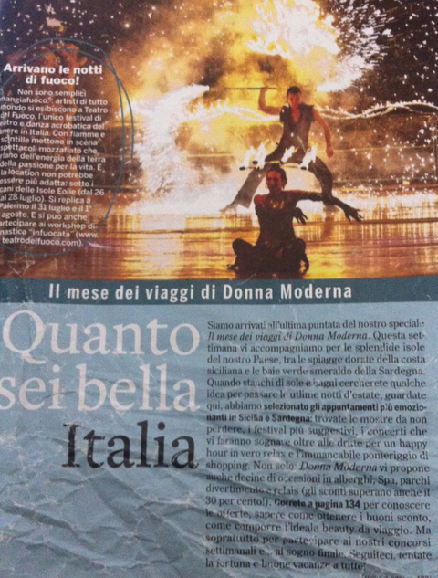 Articolo di giornale con titolo  