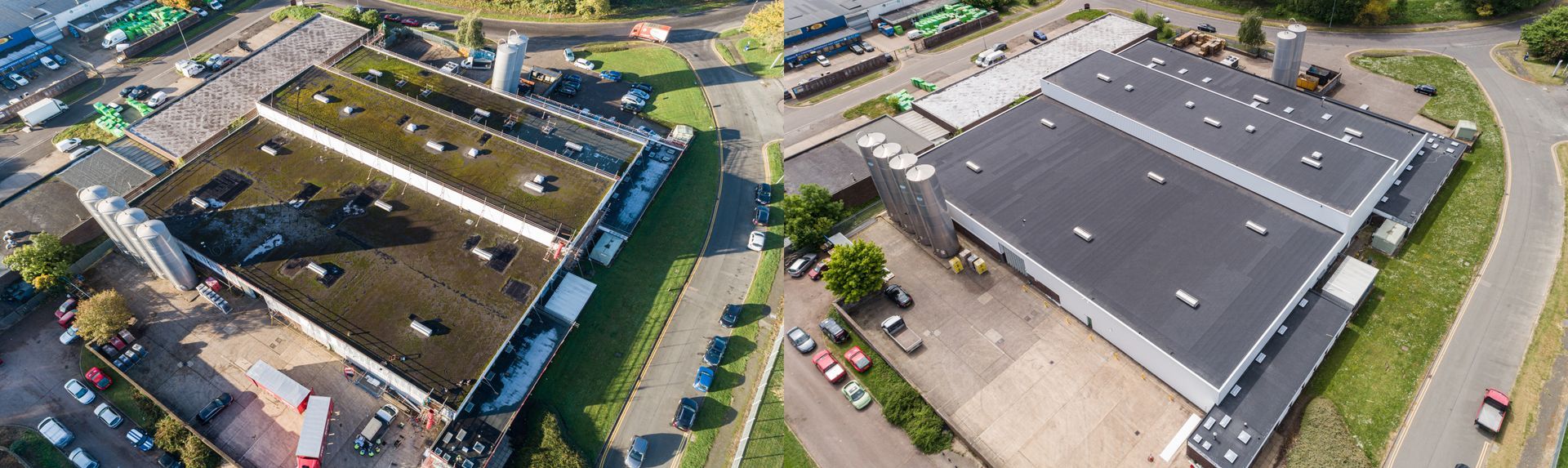 Drone roof picture