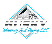 The logo for hisky masonry and paving llc