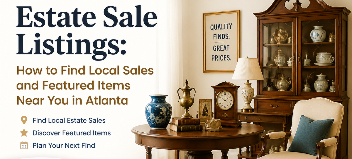Estate Sale Listings in Atlanta