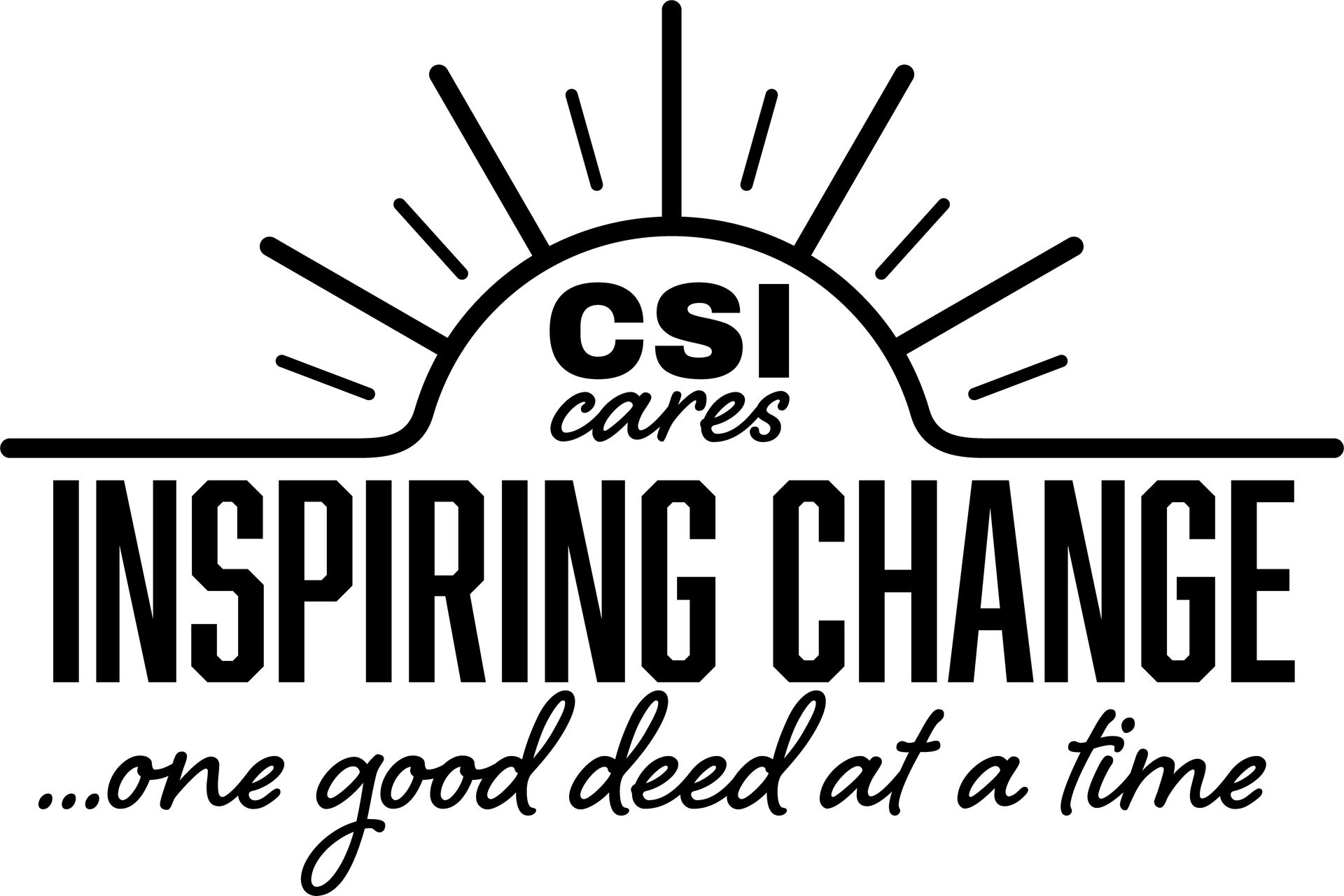 CSI Cares Logo with transparent background