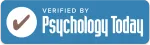 Blue “Verified by Psychology Today” badge with a white checkmark in a circle.
