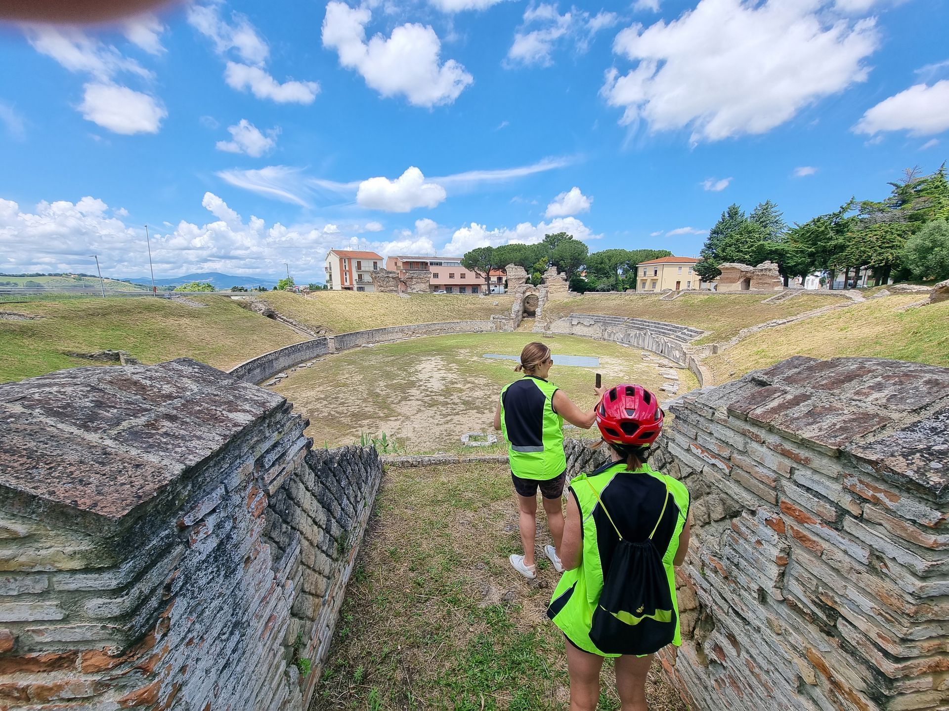 Amphitheatre in Larino, Molise