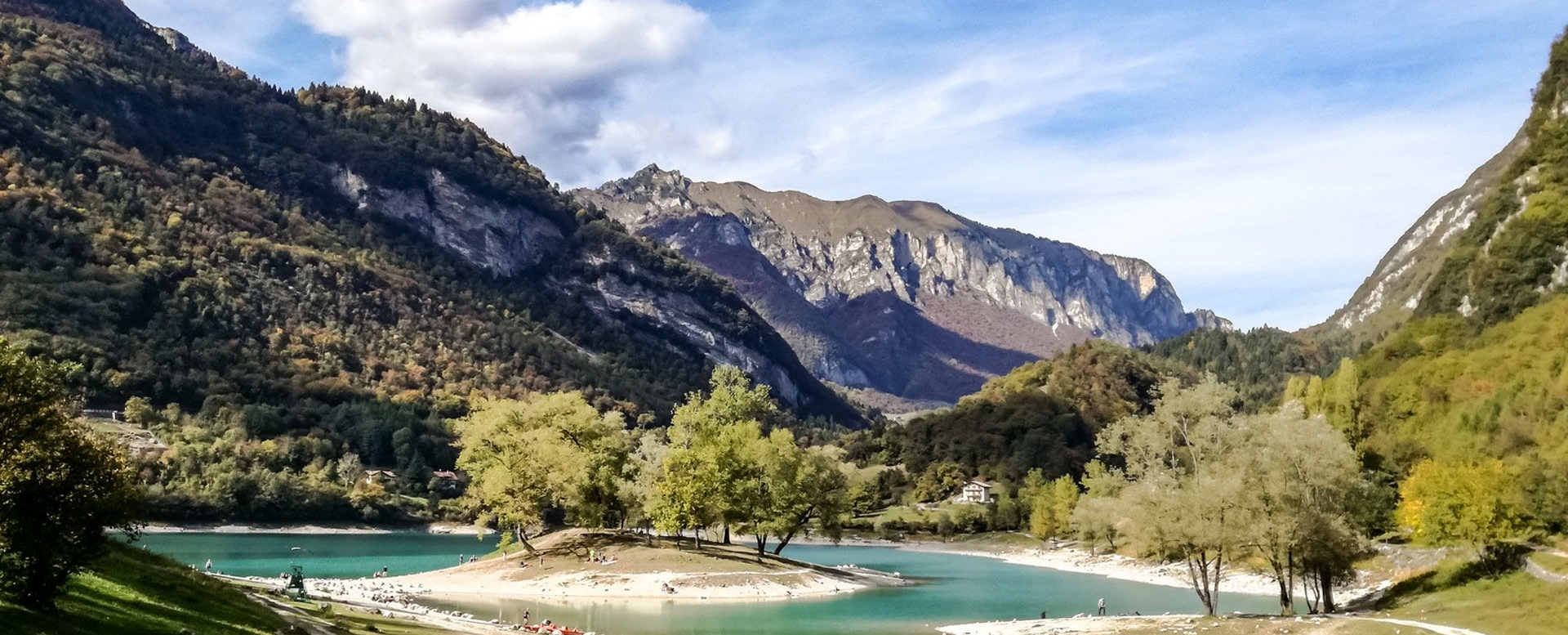 Lake Ampola in the Ledro Valley