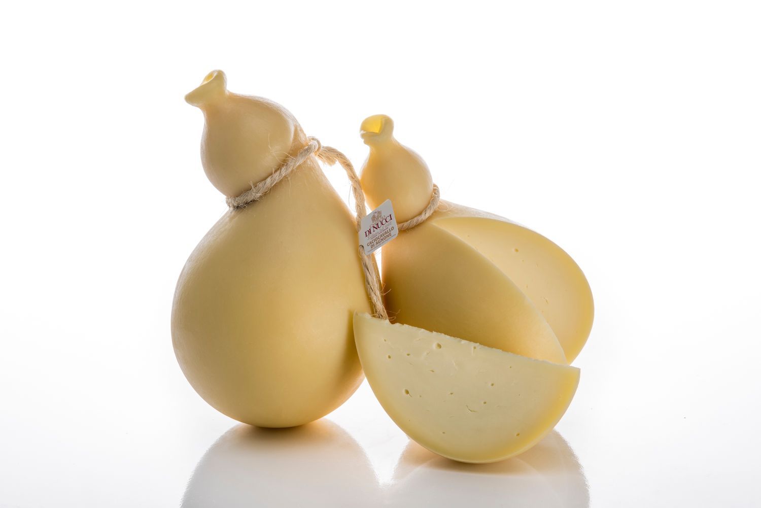 Caciocavallo cheese from Agnone, Molise