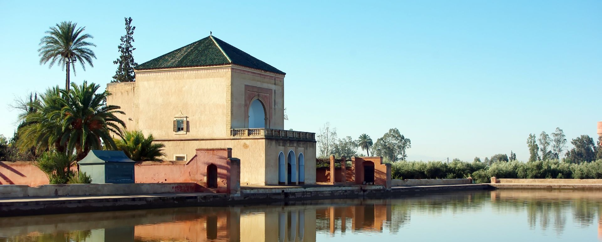 Menara-Garten in Marrakesch
