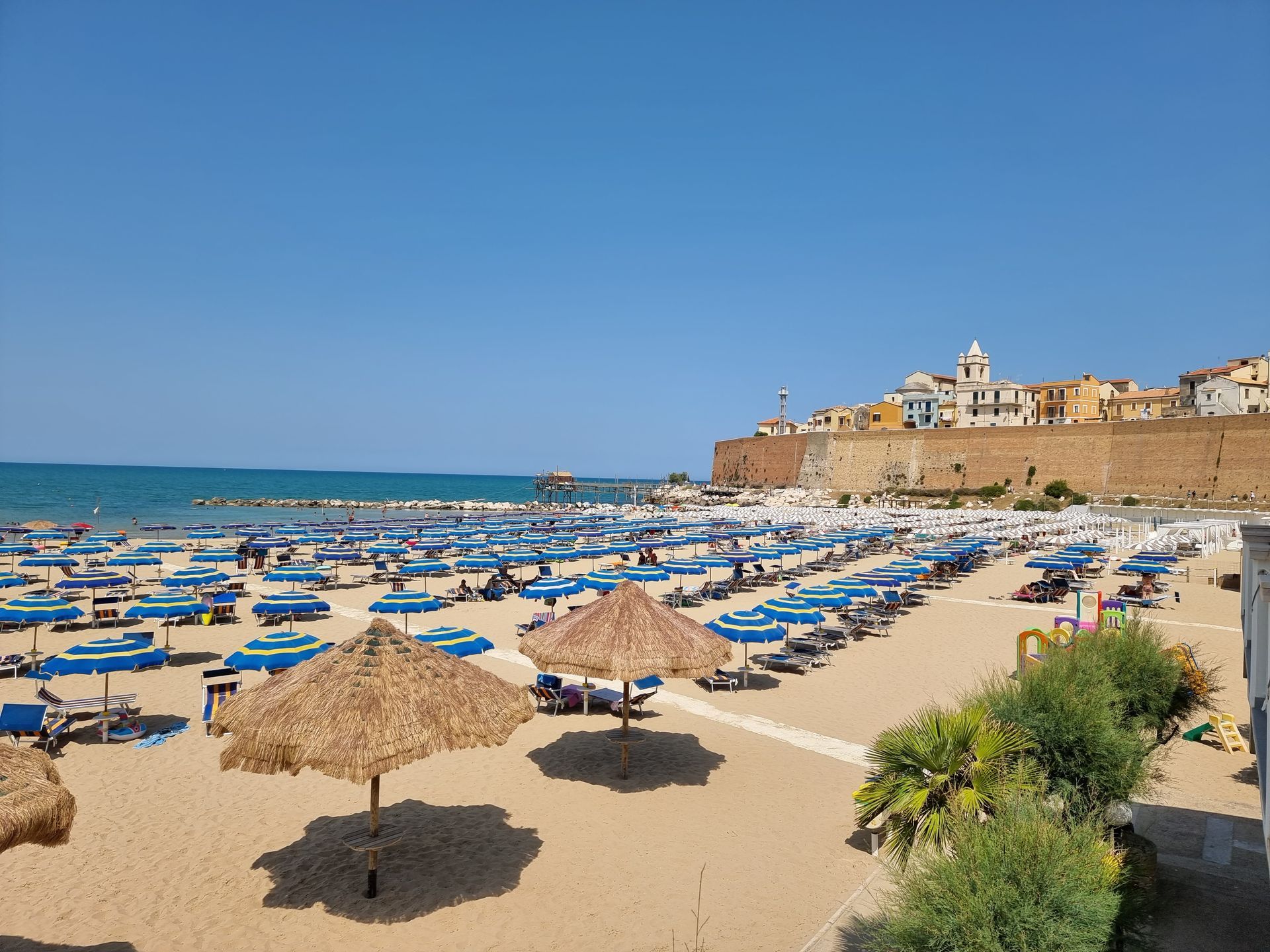 Beach in Molise, Italy