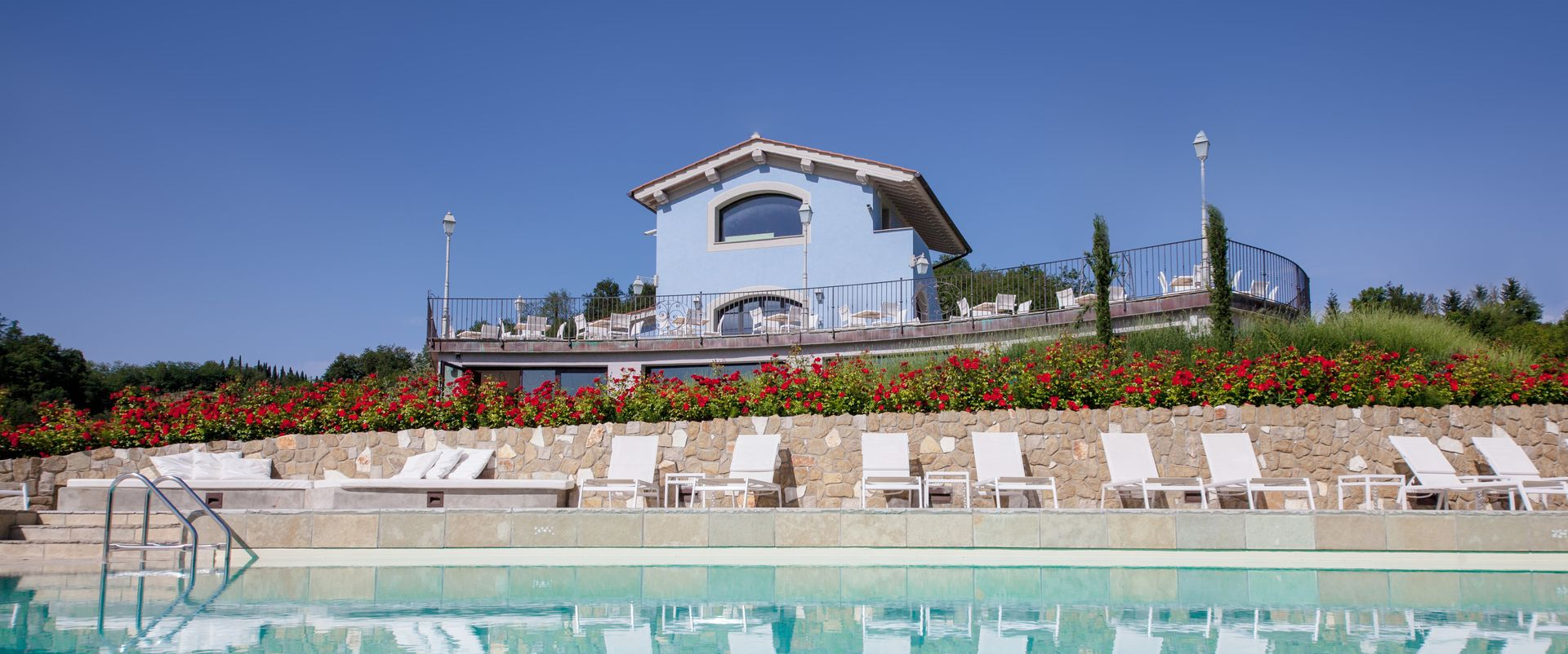 Villa Casagrande with garden, Figline Valdarno, Tuscany