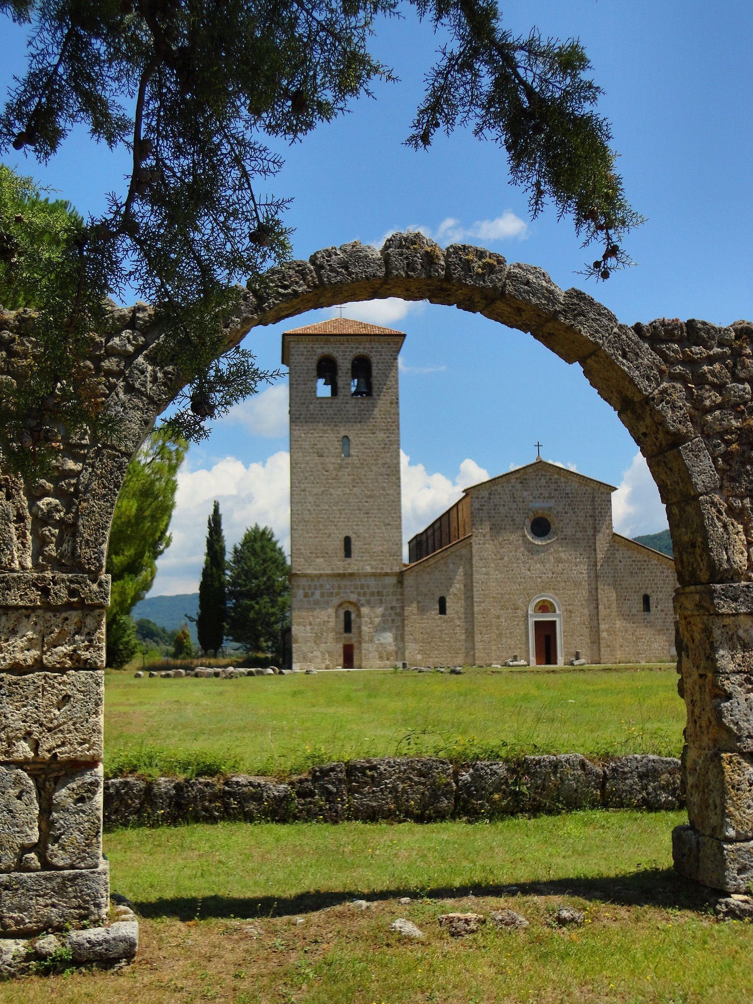 Church in Castel San Vincenzo, Molise