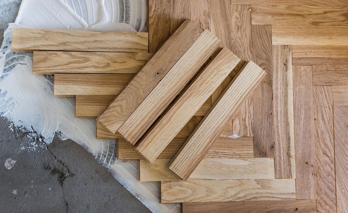 montaggio di parquet