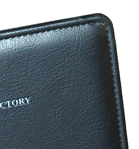 Custom turned and sewn binders with stitched padded covers for executive presentations