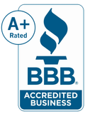 BBB A+ emblem
