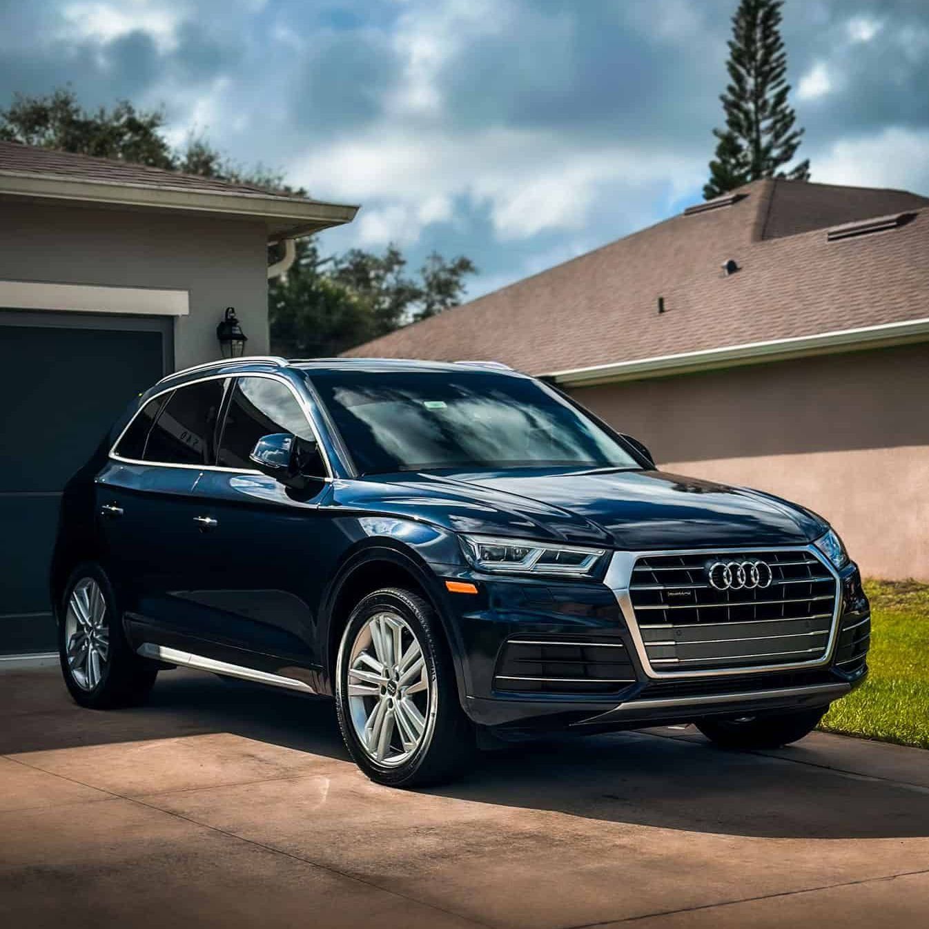Blue Ceramic Coated Audi Q5 in Melbourne