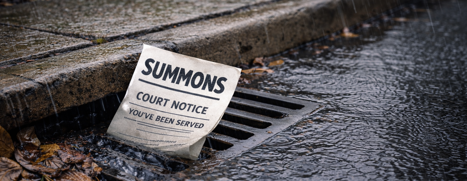 A summons,