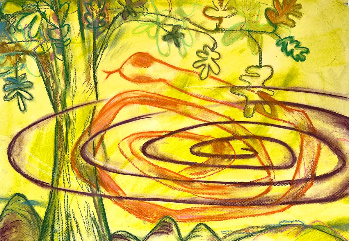 Acryl auf Papier, 2022