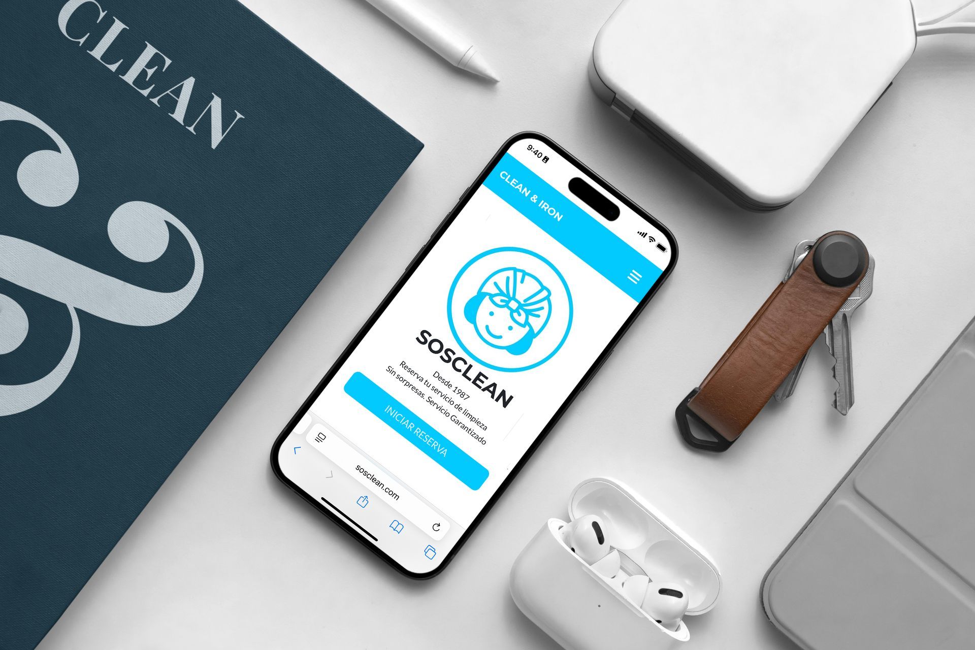 Digitalización de la marca Clean & Iron Service