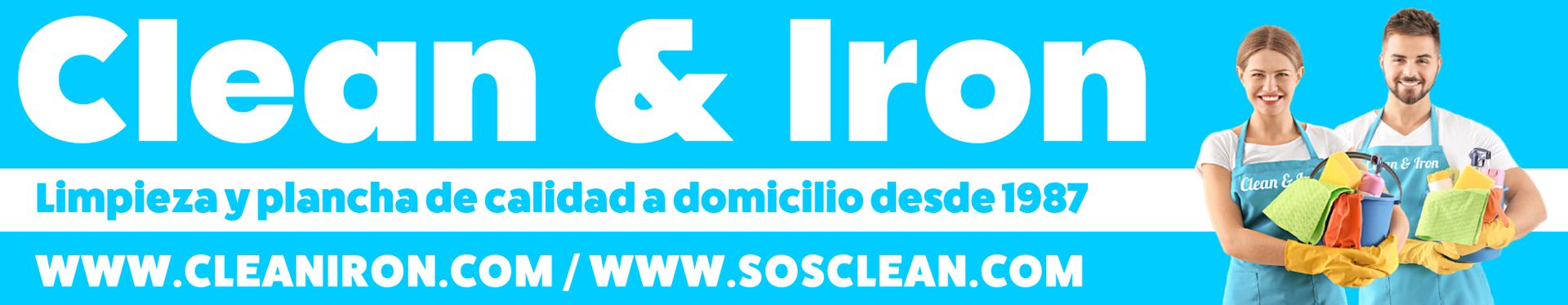 Clean & Iron Service 39 anys d'experiència en el sector de la neteja 39 anys d'experiencia en el sector de la neteja